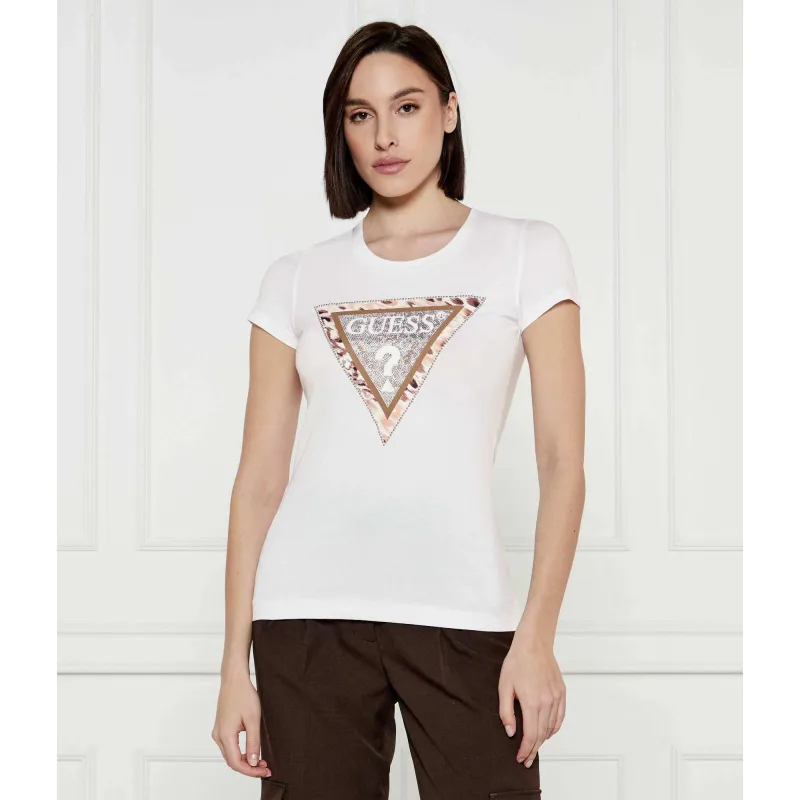 GUESS T-shirt CHEETA | Slim Fit
