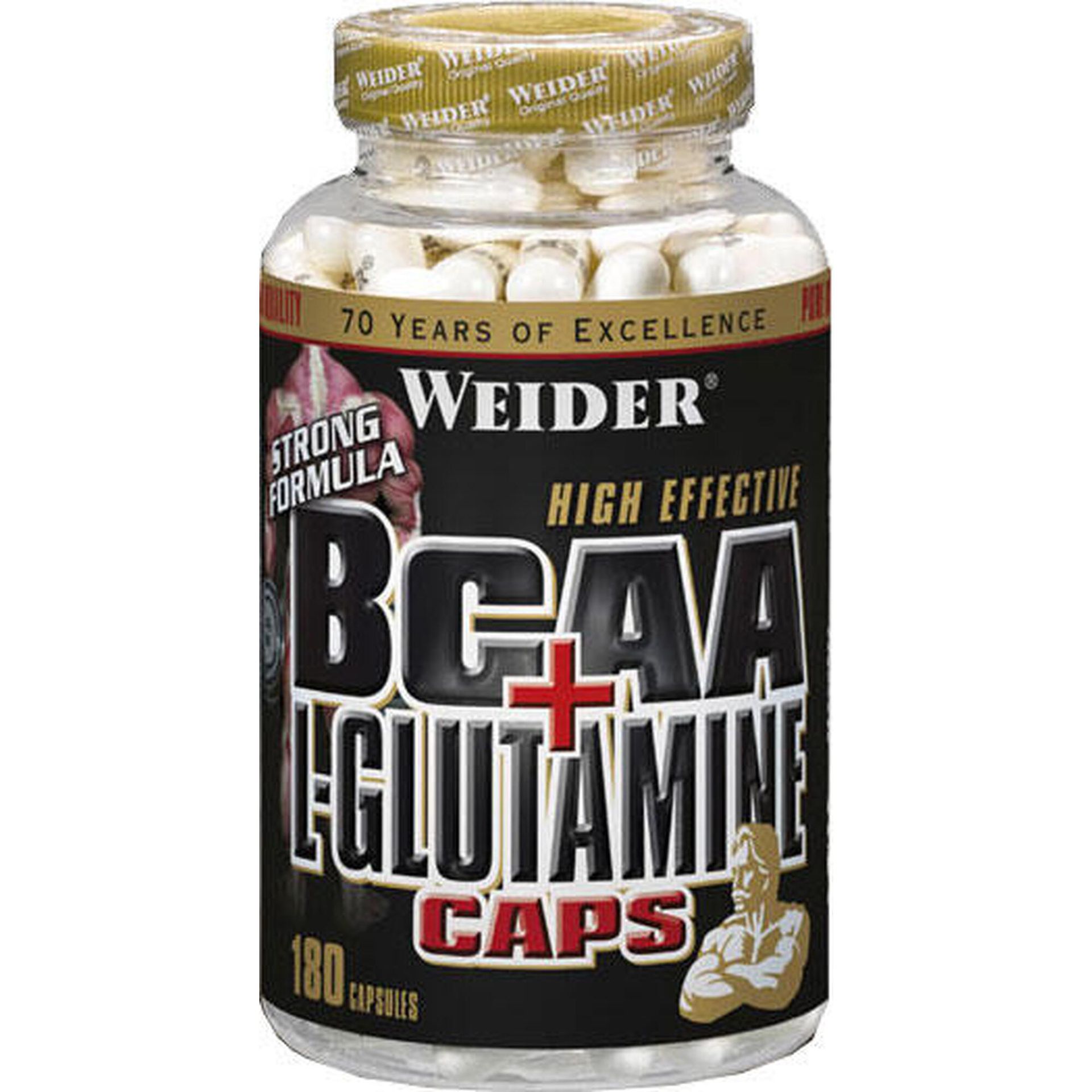 Weider BCAA+L-Glutamine 180 Kaps