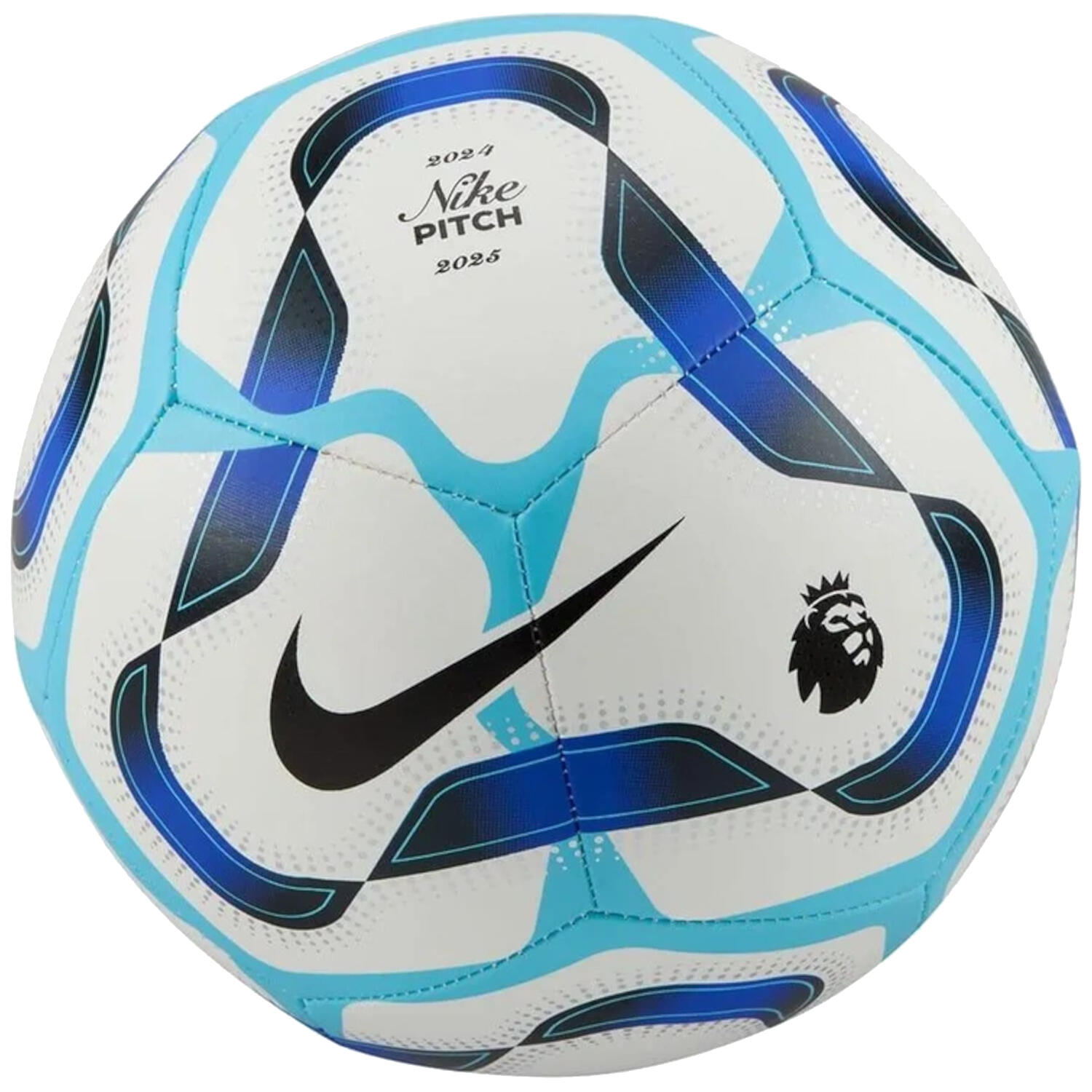 Piłka do piłki nożnej Nike Premier League Pitch FZ3048-101 biało-niebieska, rozmiar 5