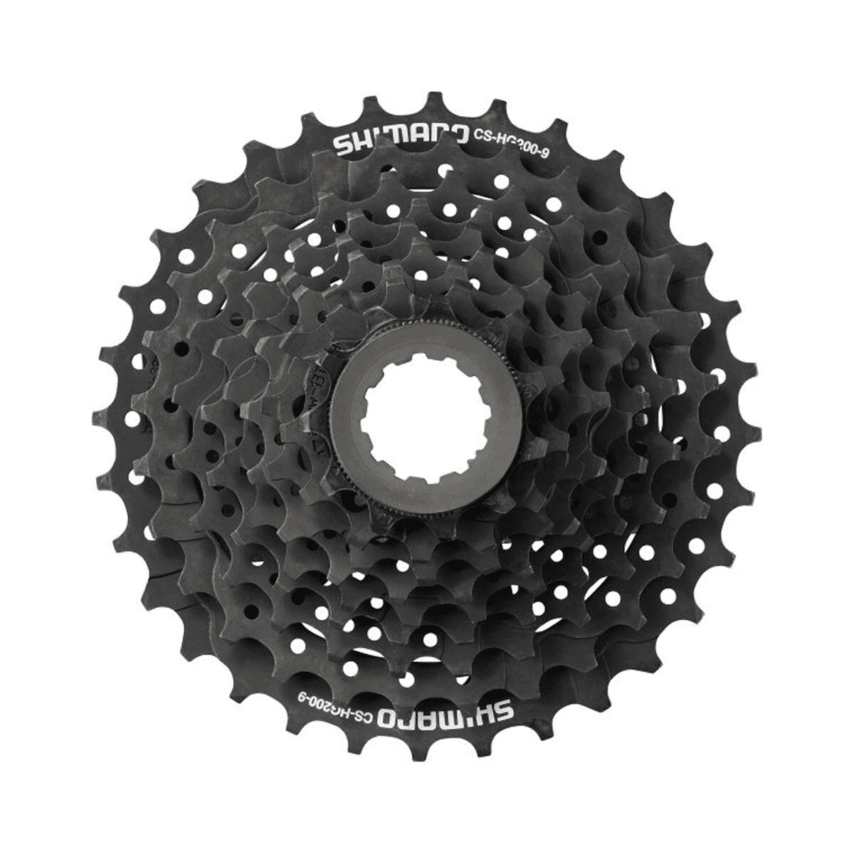 Shimano Kaseta 9-krotnie CS-hg200  9 11  13  15  17  20  23  26  30  36 z. CSHG2009136_Gris - (GRIS)
