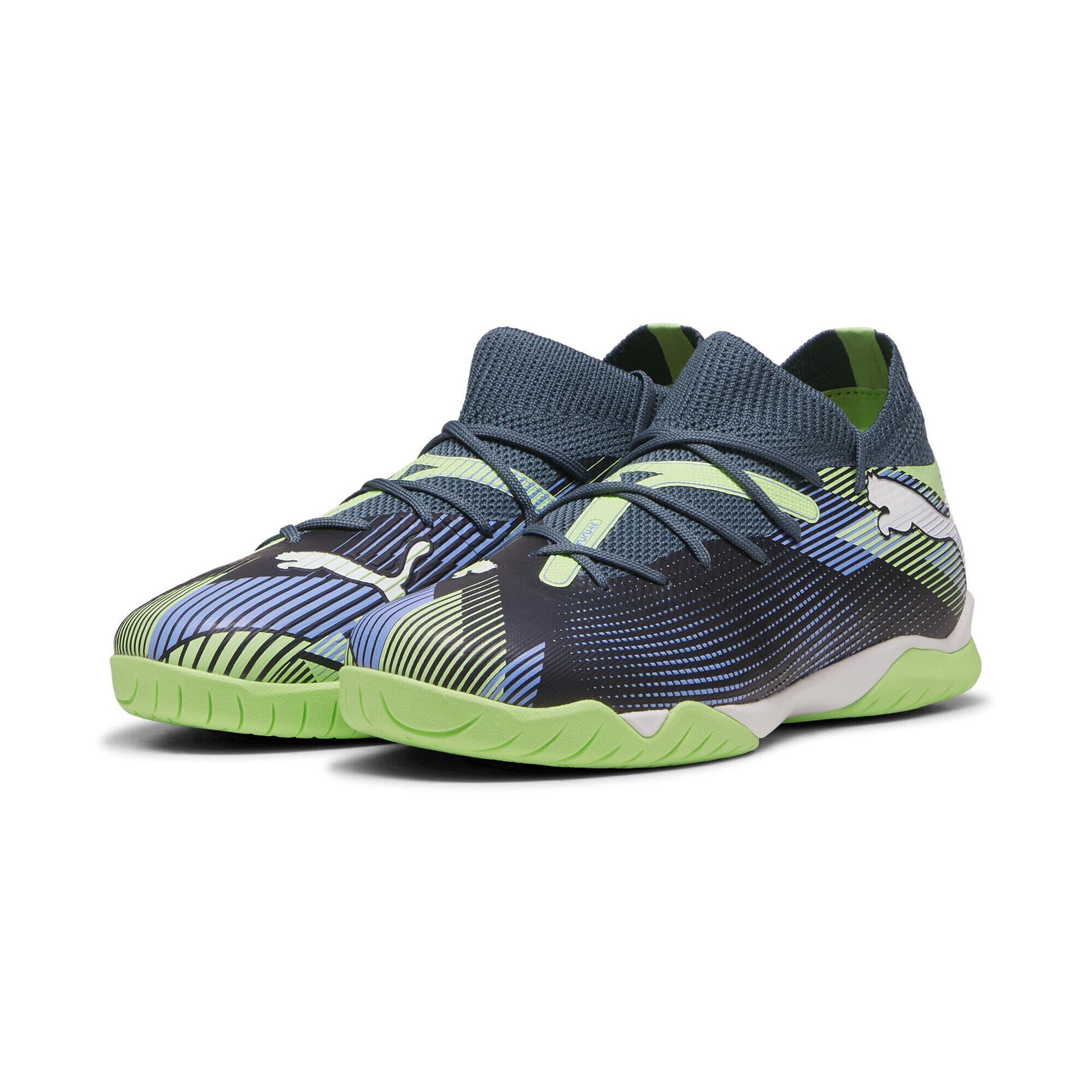 Buty piłkarskie dziecięce PUMA Future 7 Match It + Mid Jr grey skies/puma white WYSYŁKA W 24H 30 DNI NA ZWROT