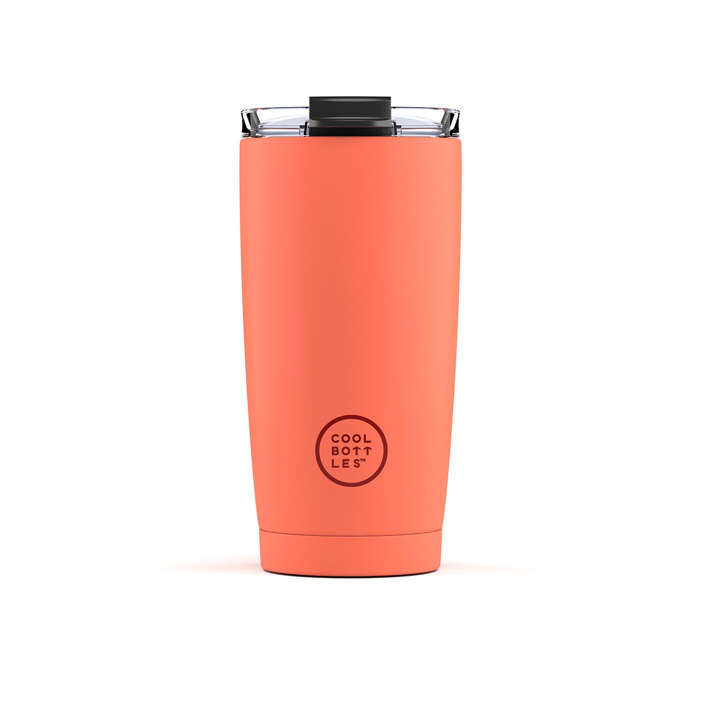 Cool Bottles Kubek termiczny 550 ml Triple cool Pastel Coral