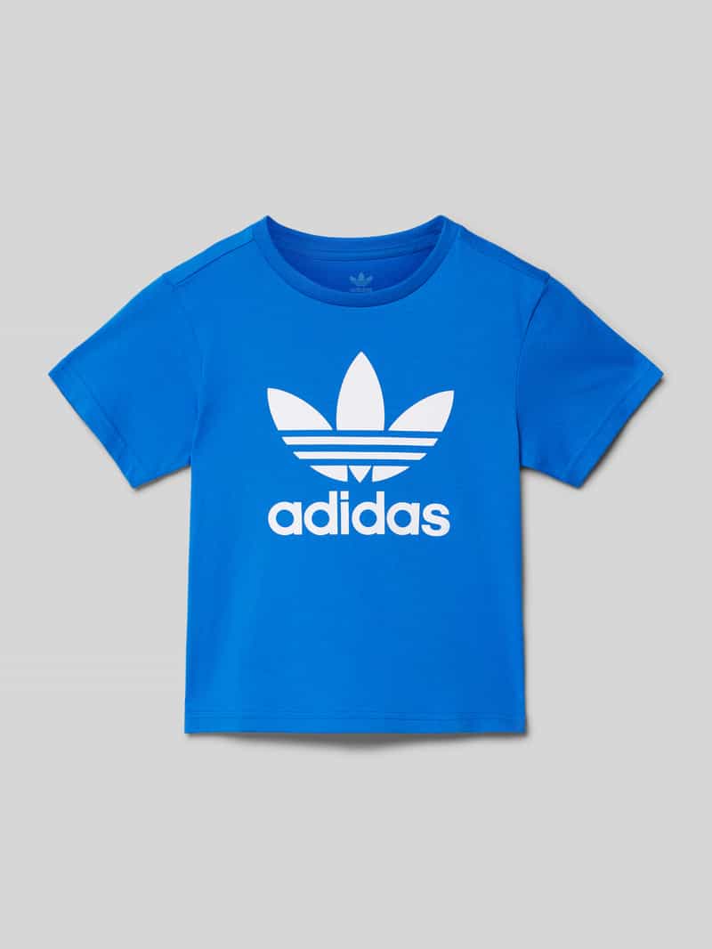 T-shirt z nadrukiem z logo