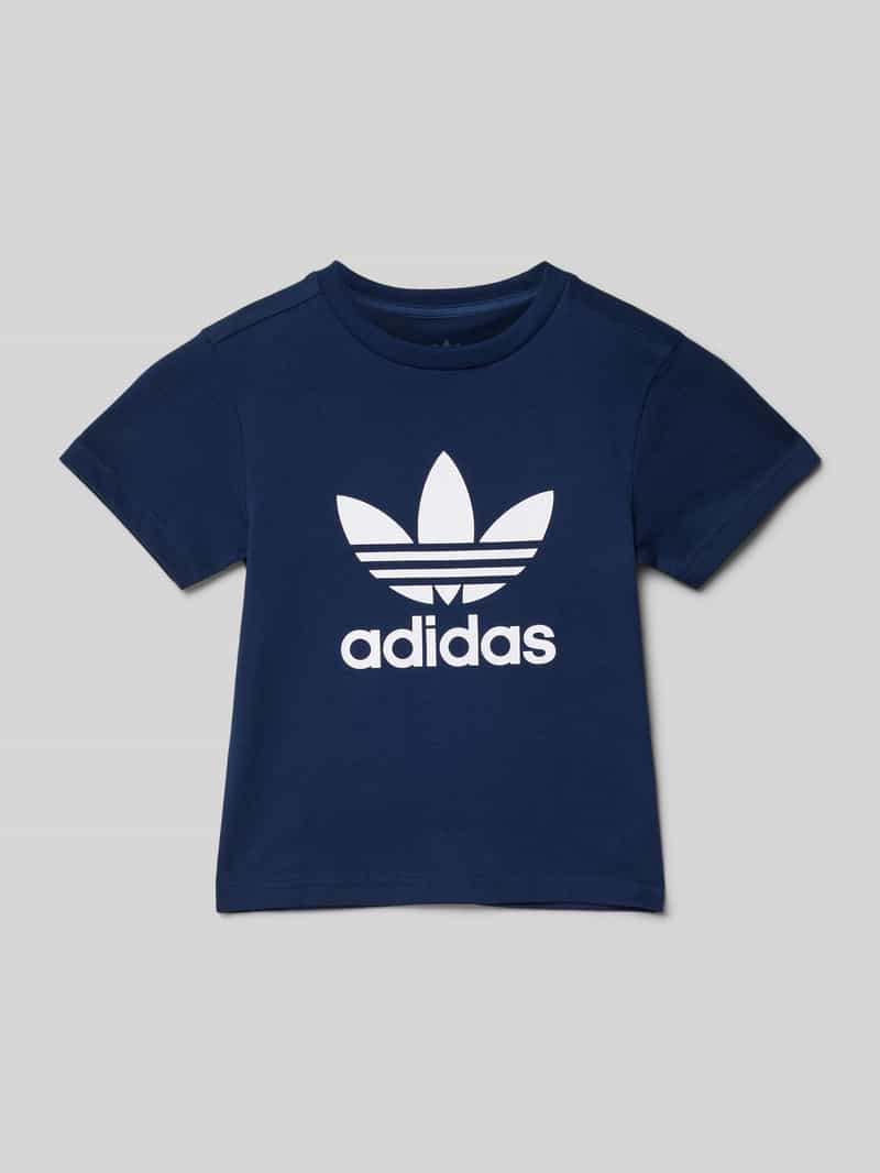 T-shirt z nadrukiem z logo