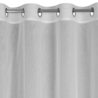 Zasłona EUROFIRANY Kejti 140 x 250 cm Biały