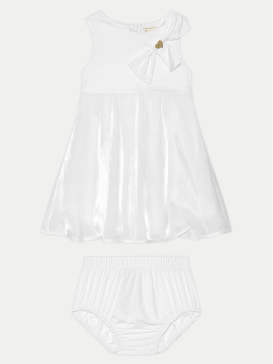 Guess Sukienka codzienna A5RK10 WFE70 Biały Regular Fit