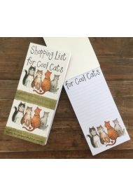 Lista zakupów z magnesem MNP16 4 koty