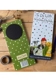 Lista zakupów z magnesem MNP28 Crazy Dog Lady Psia