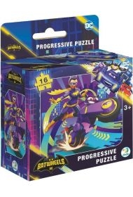 Puzzle 16 Batwheels. Motocykl Batgirl Bibi