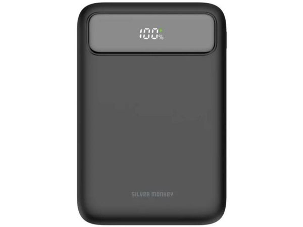 SILVER MONKEY 10.000mAh USB-A USB-C PD 22,5W