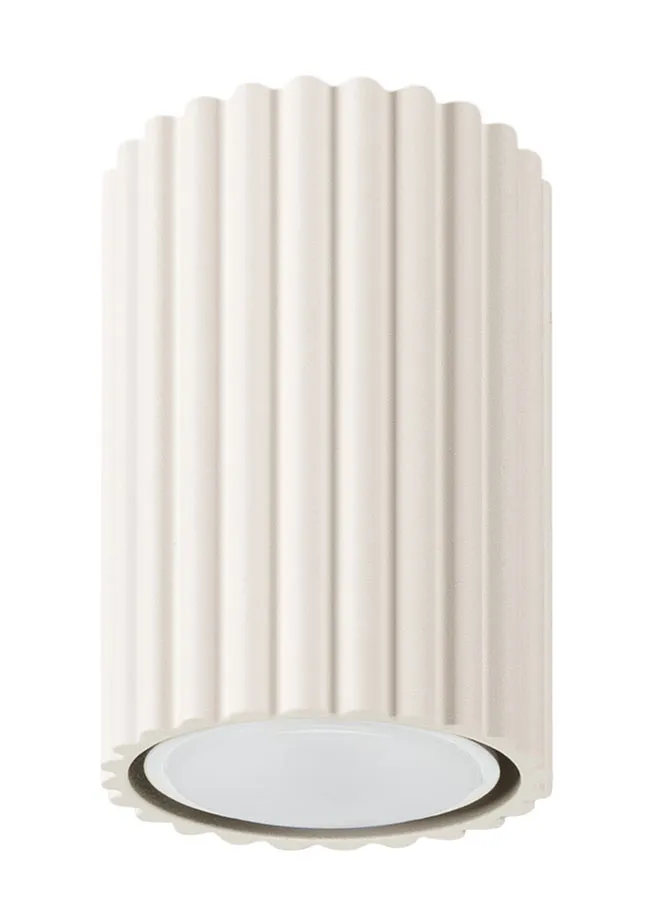 Beżowa nowoczesna lampa sufitowa - D286 W4-P38