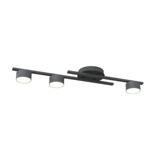 Fragment lampa sufitowa 3xGX53 czarna 1417/3
