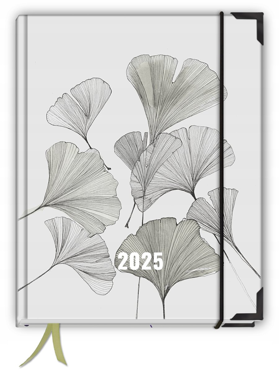 Terminarz 2025 MINIMAL szyty TaDaPlanner książkowy tygodniowy A5+ kalendarz