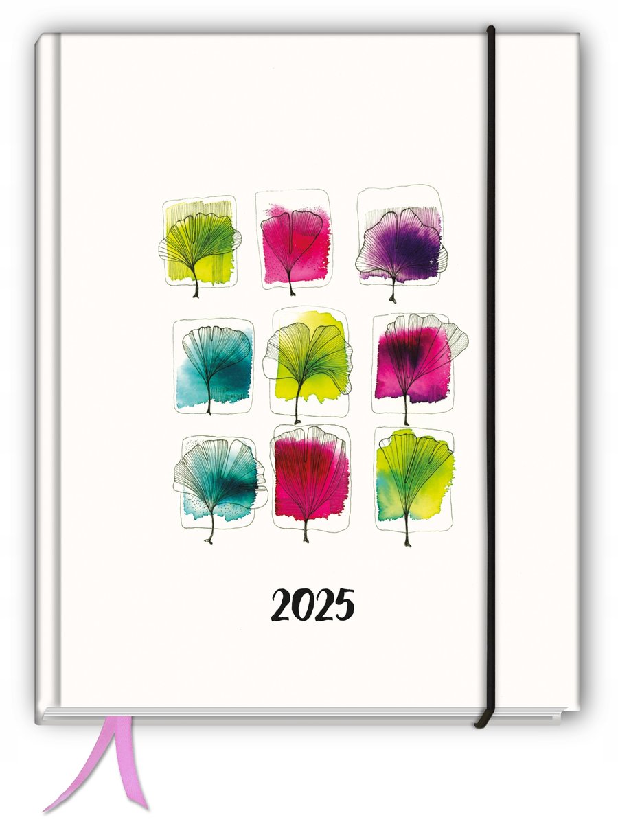 Kalendarz 2025 MINIMAL TaDaPlanner organizer książkowy szyty tygodniowy A5+