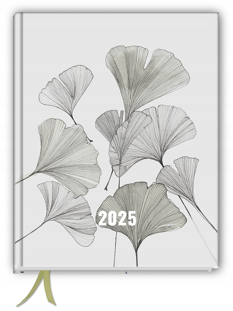 Kalendarz 2025 szyty dla minimalistów TaDaPlanner książkowy tygodniowy A5+