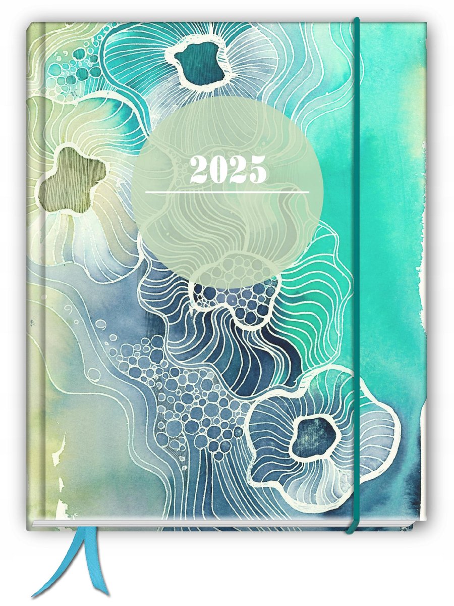 Kalendarz 2025 MINIMAL TaDaPlanner organizer książkowy szyty tygodniowy A5+