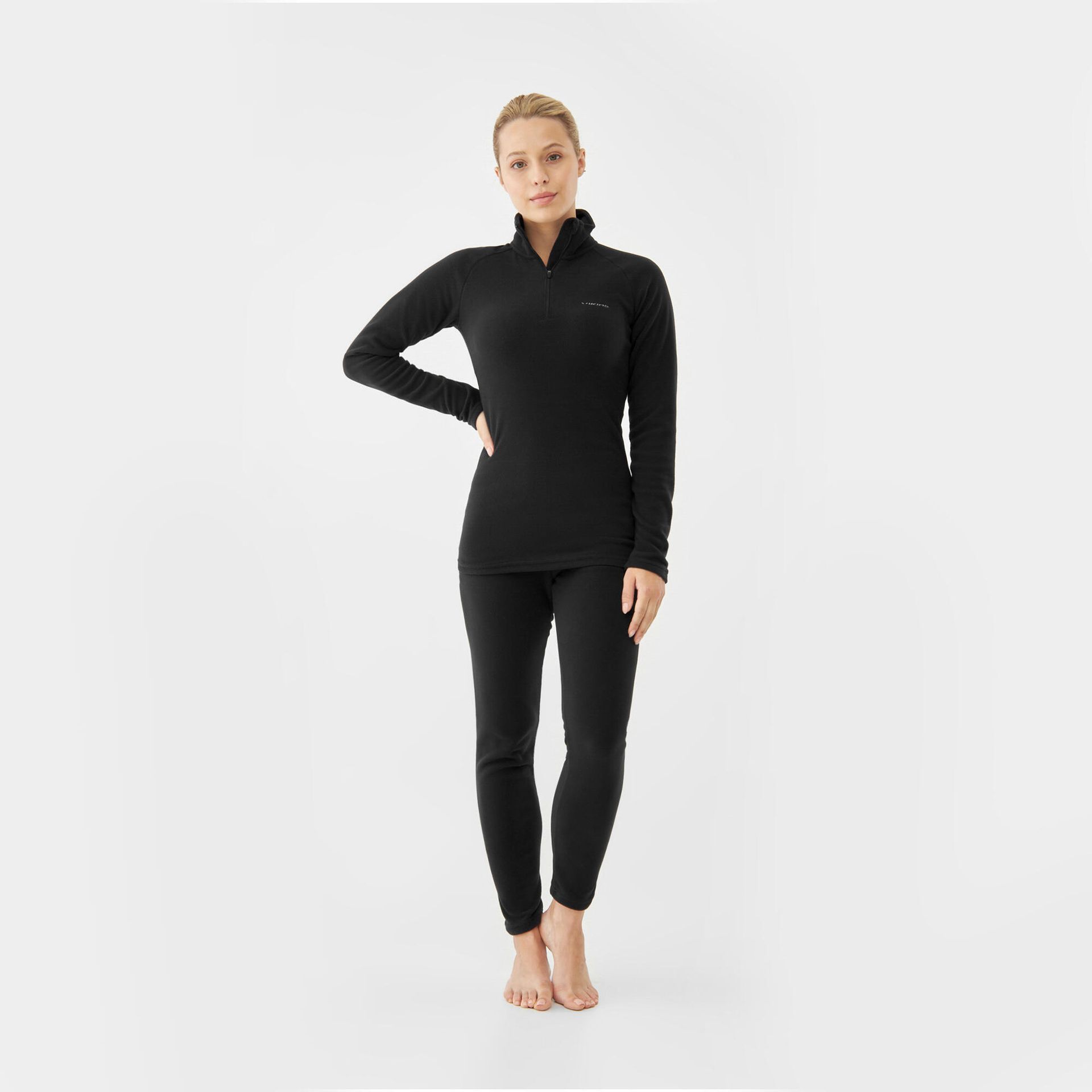 Viking, Bielizna, Arctica Polartec Fleece (Lady set) 500/21/9500/09, czarny, rozmiar XXL