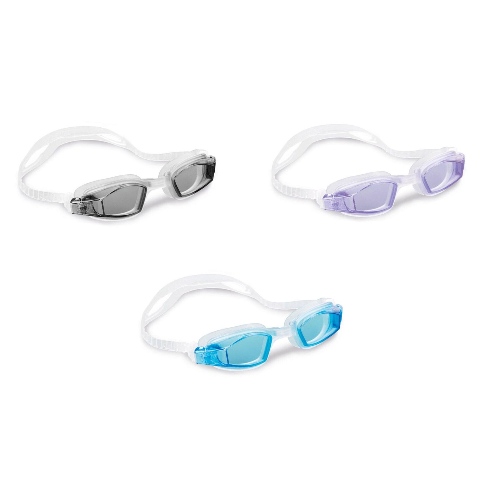 Intex Okulary do pływania i nurkowania dla dziecka różowe 55682 s-394-uniw