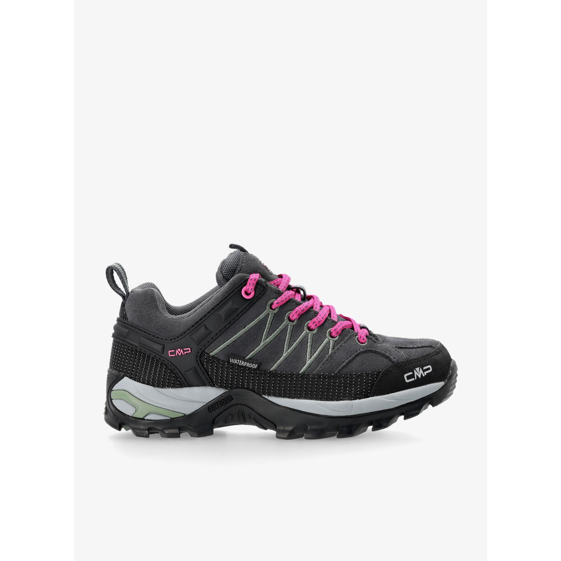 CMP Damskie buty trekkingowe Rigel Low Wmn Wp Walking, antracytowe mineralne zielone, rozmiar 38 EU, Antracyt Mineralny Zielony, 39.5 EU