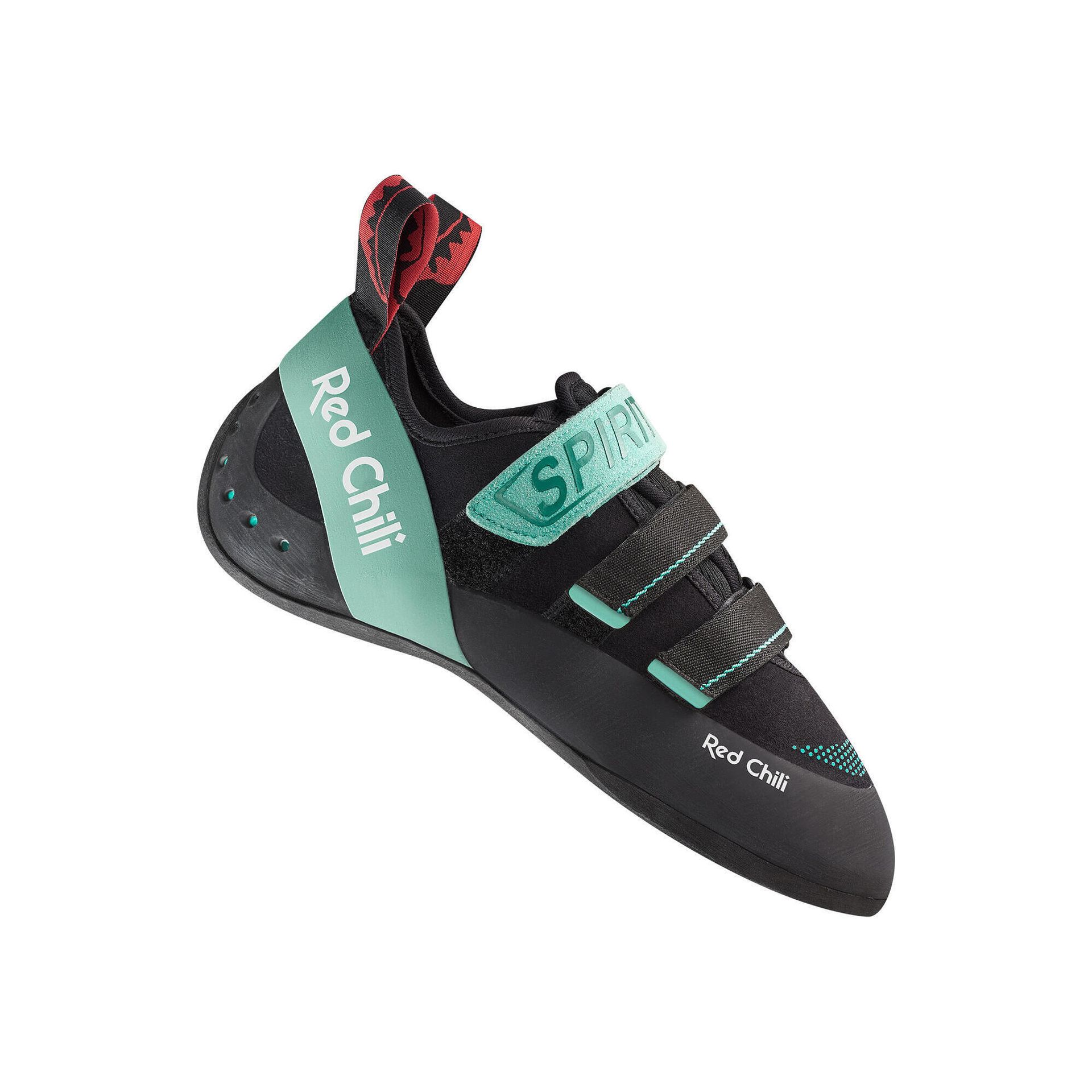 Red Chili Red Chili Spirit LV IV Climbing Shoes Women, czarny/zielony UK 5 | EU 38 2021 Buty wspinaczkowe na rzepy 35719-night (017)-5