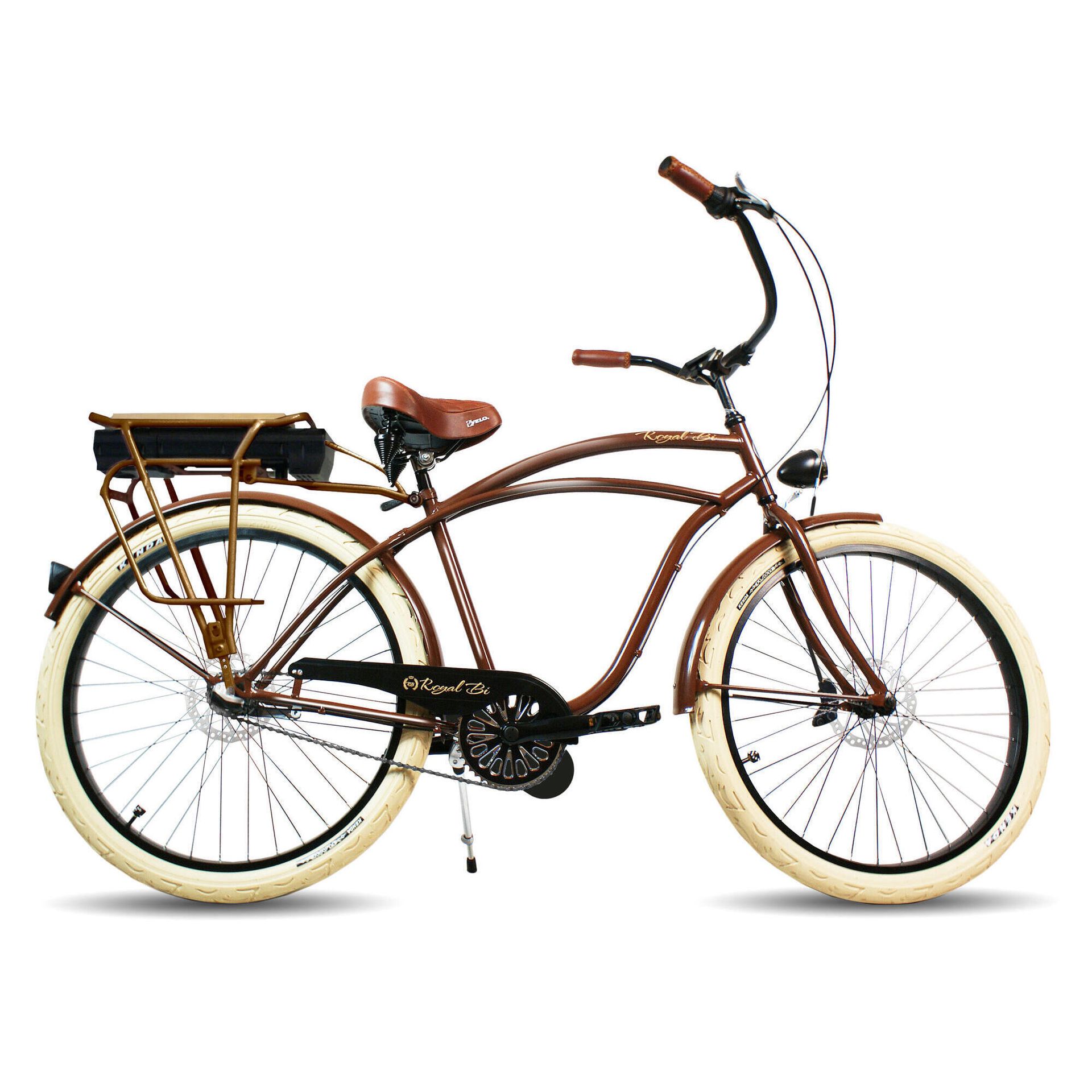 Rower Elektryczny Miejski Cruiser Brownie 26 E-Bike