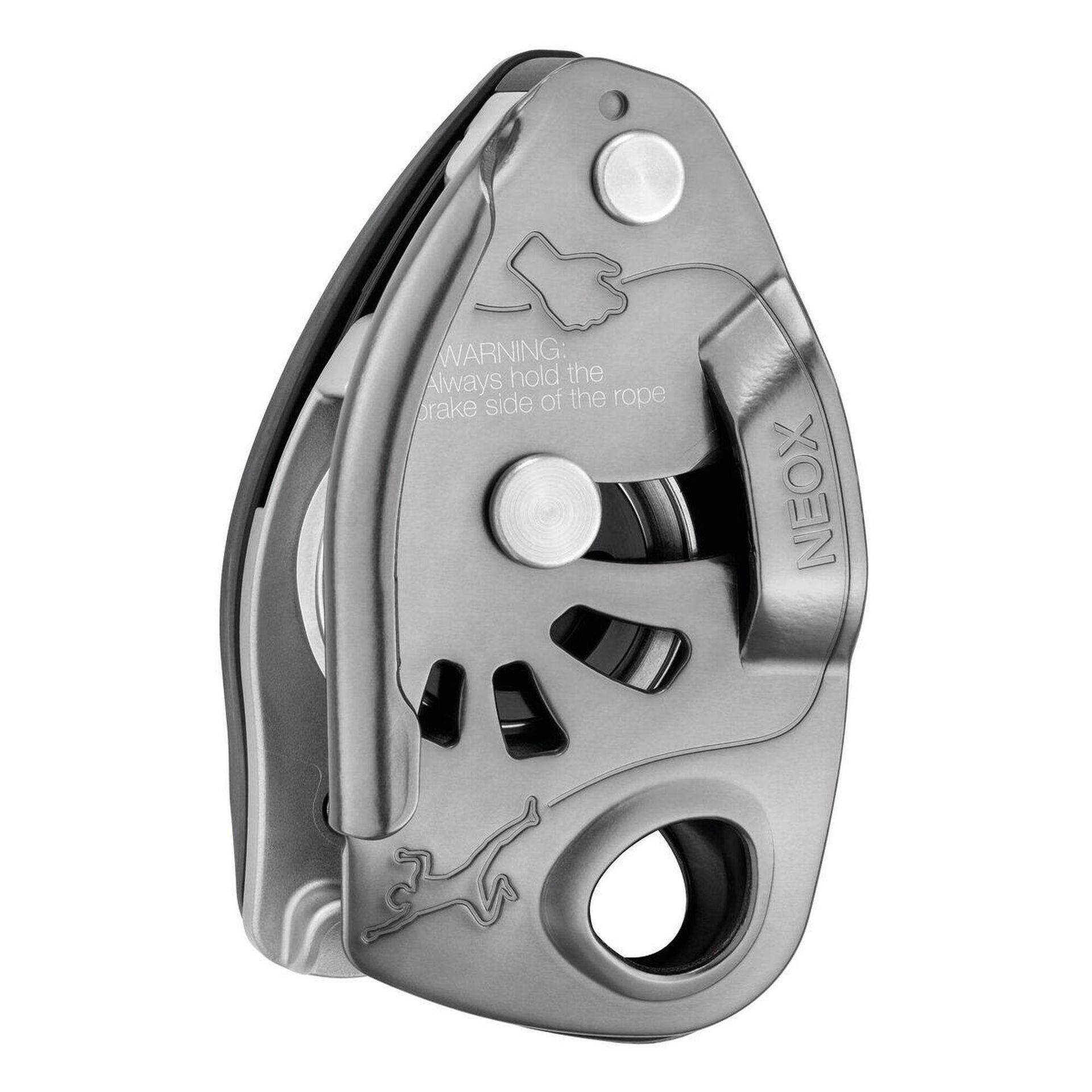 Przyrząd asekuracyjny PETZL Neox light grey