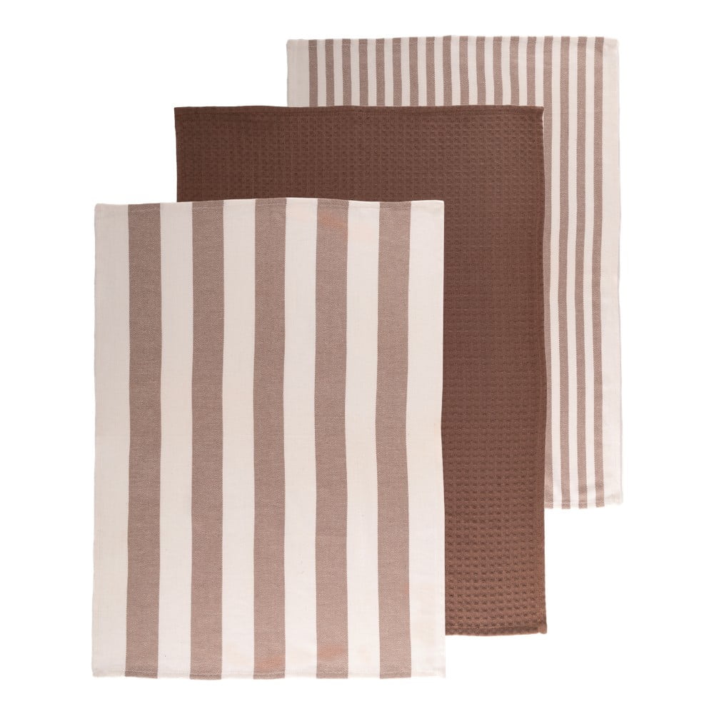 Bawełniane ścierki zestaw 3 szt. 51x74 cm Marra – Tiseco Home Studio