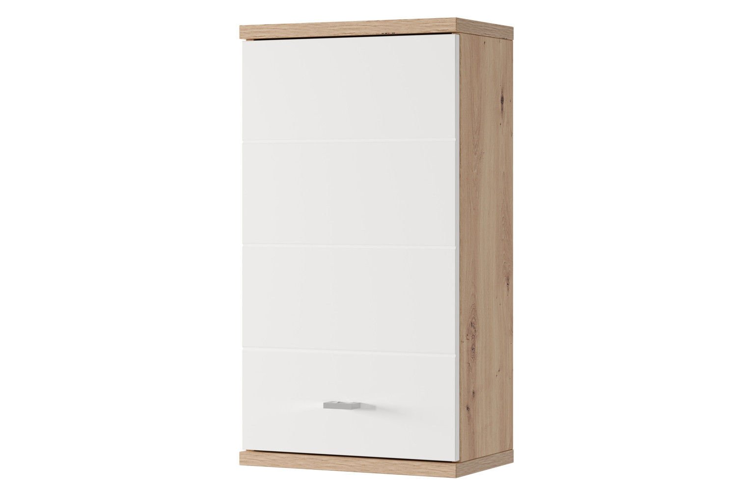 Szafka łazienkowa wisząca Szynaka Meble Sting 38 cm dąb artisan/biały TH-100-1823