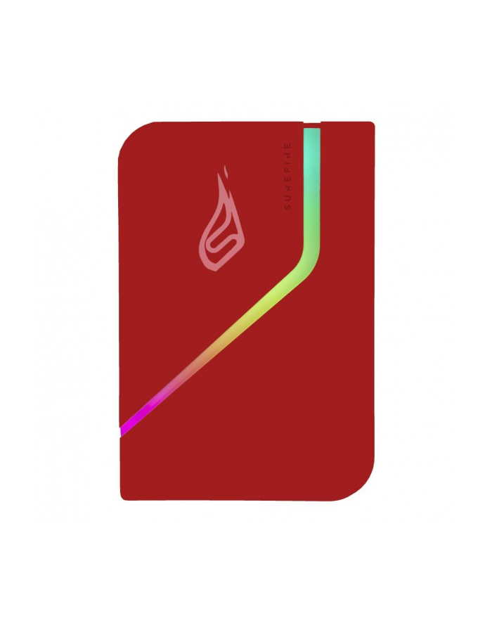 Dysk zewnętrzny SSD SureFire PyroDrive Gaming 1TB USB 3.2 Gen 1 460/440 MB/s czerwony 53693