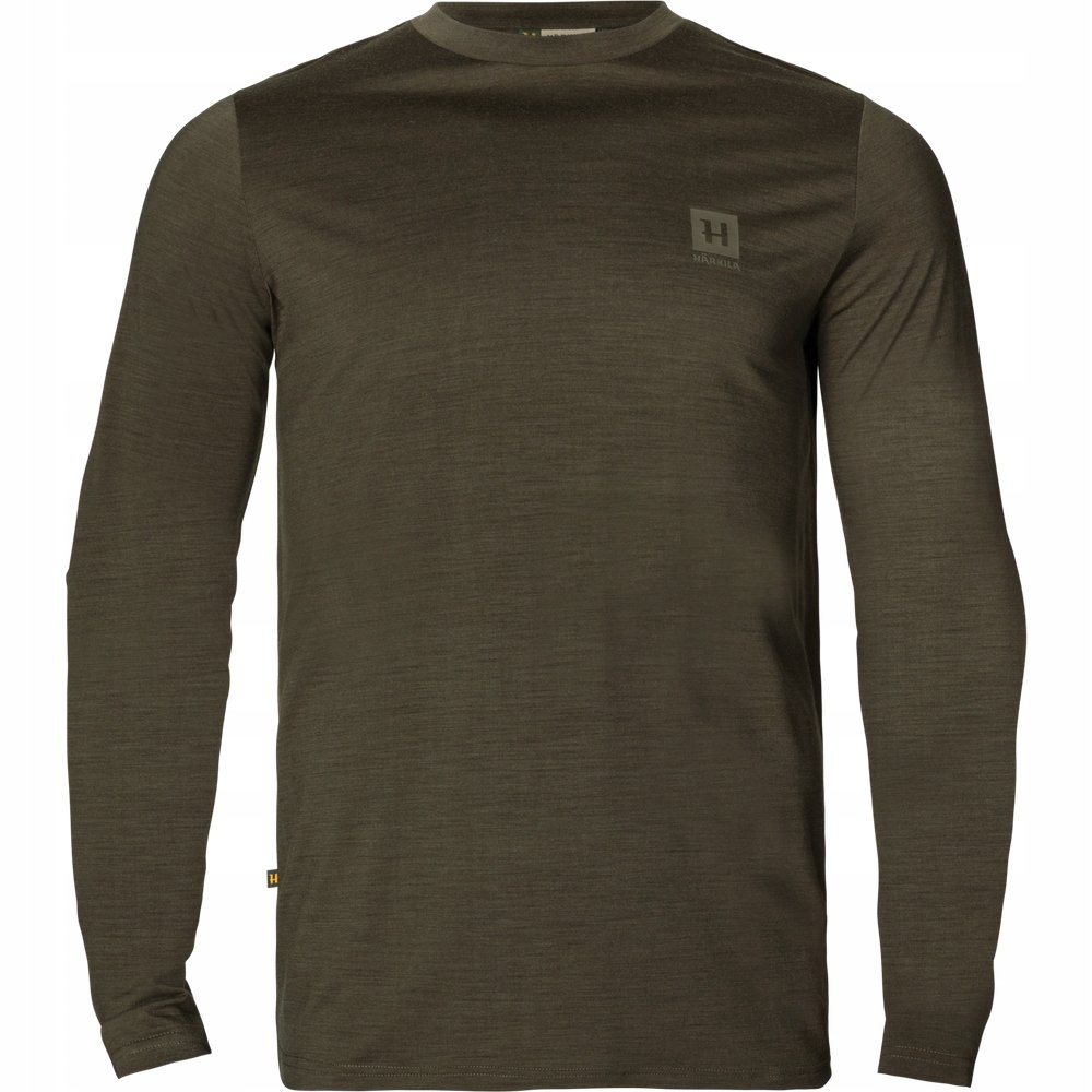 T-Shirt koszulka myśliwska Harkila Base All Season L/S Willow Green M