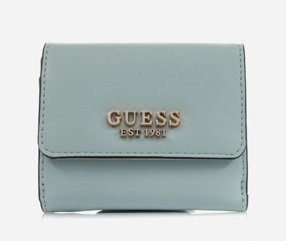 Guess Portfel Niebieski Laurel Slg Card & Coin