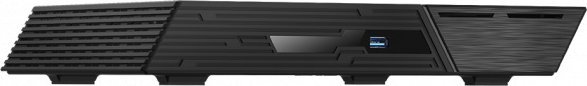 Serwer plików Asustor Flashstor 6 Gen2 FS6806X 6-bay NAS, AMD Ryzen V3C14 Cztery rdzenie 2.3GHz, 8GB DDR5, 6 x M.2 NVMe, 1x 10 GbE, 2 x USB 4.0 Type