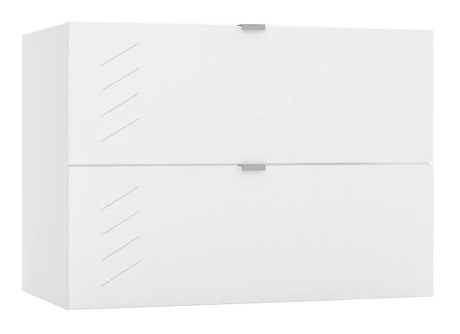 Podwieszana szafka pod umywalkę z szufladami 80 cm H3-N08