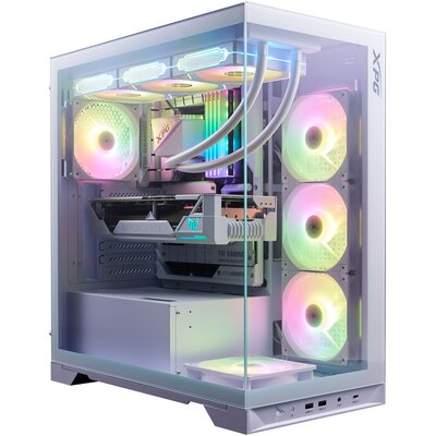 XPG Invader X BTF RGB biała INVADERXBTFMT-WHCWW