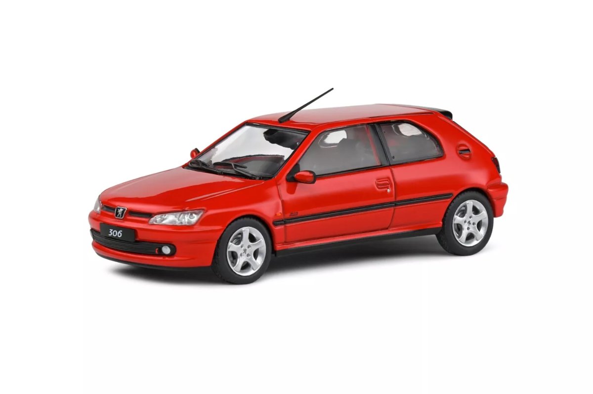 Peugeot 306 GTI S16 - 2002, red Solido 1:43