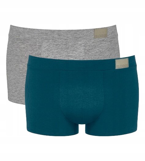 Majtki męskie 2 SZTUKI BOKSERKI 2 KOLORY Sloggi men GO Natural Hipster S