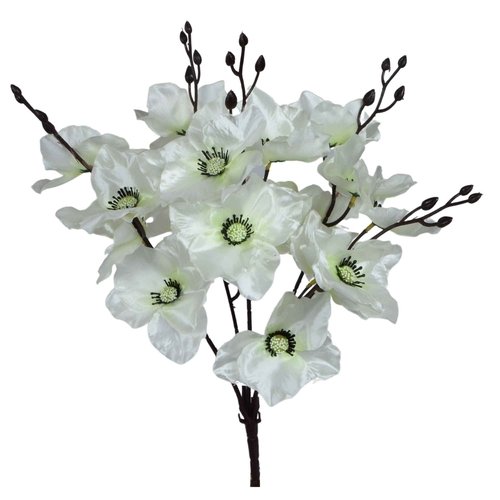 Bukiet storczyka 42cm BU870 W01 sztuczny storczyk biały
