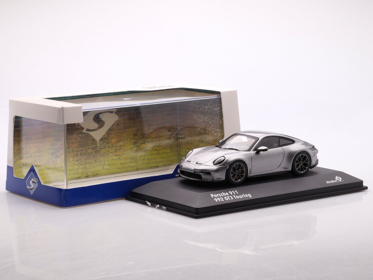 Porsche 911 (992) GT3 Touring - 2023, silver Solido 1:43