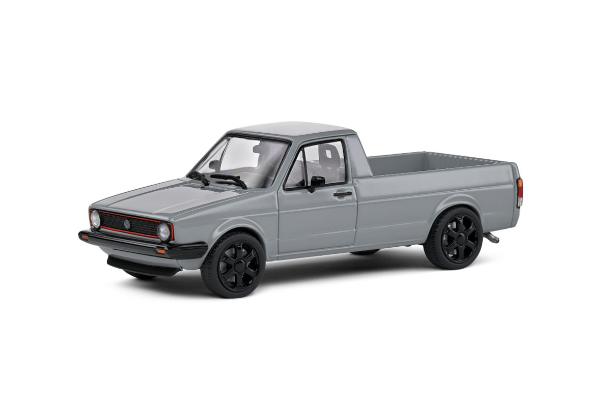 Vokswagen Caddy MKI Pick-Up - 1982, nardo grey Solido 1:43