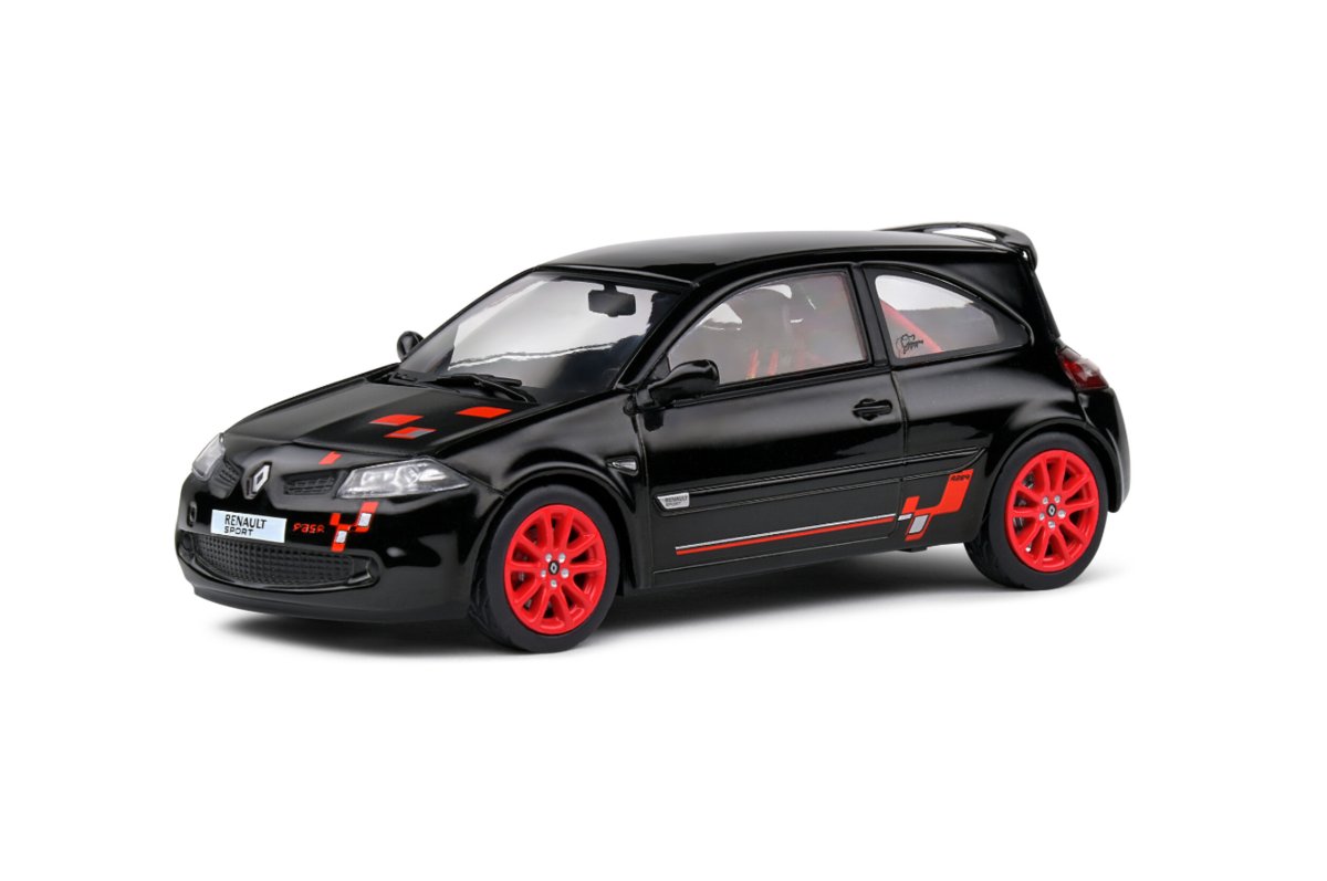 Renault Megane 2 R26-R - 2008, black Solido 1:43