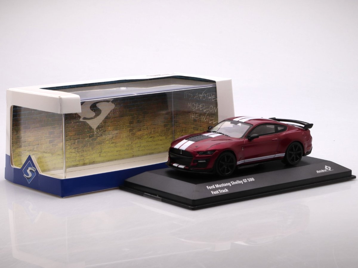 Ford Mustang Shelby GT 500 - 2020, purple Solido 1:43