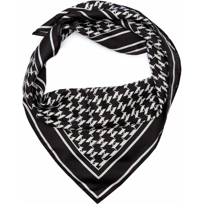 Karl Lagerfeld Jedwabna chusta K/MONOGRAM