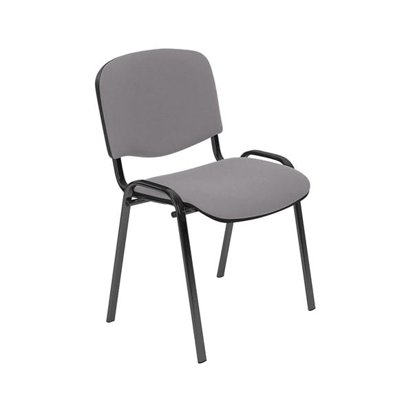 Krzesło konferencyjne TS INTERIOR ISOX-2 BLACK C-38 szare 1szt.