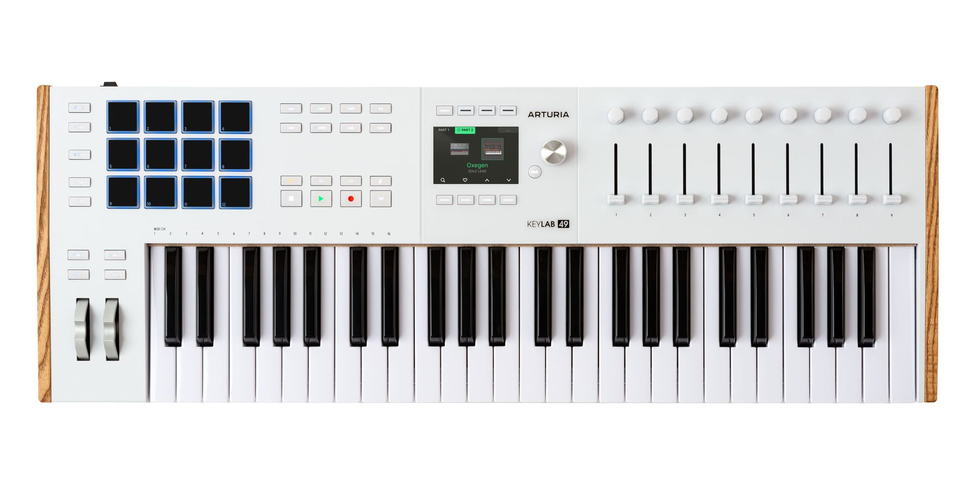 Arturia KeyLab 49 mk3 white - Kontroler MIDI