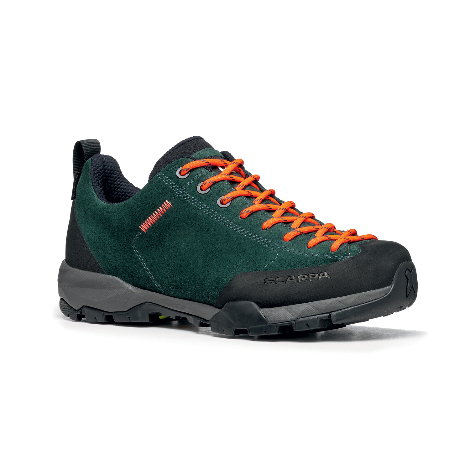 Damskie buty turystyczne Scarpa Mojito Trail GTX Woman botanic green/orange pop - 37,5