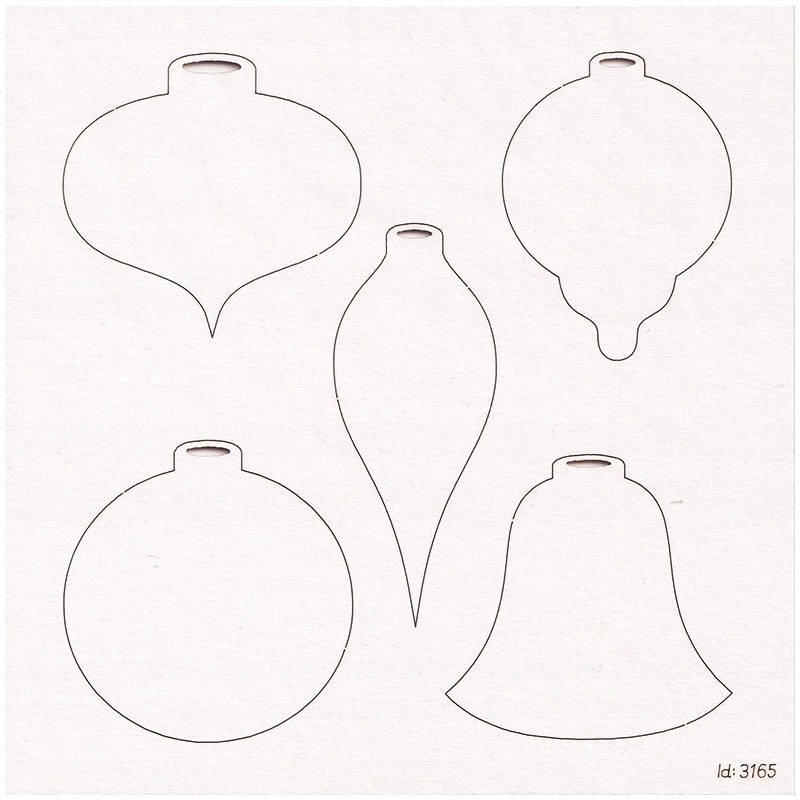 TEKTURKA scrapki bombki pełne - Scrapiniec