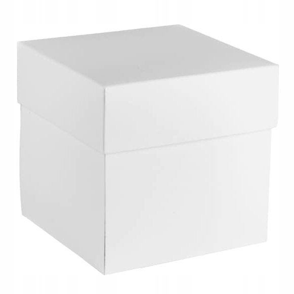 Pudełko EXPLODING BOX białe 8x8 Rzeczy z papieru