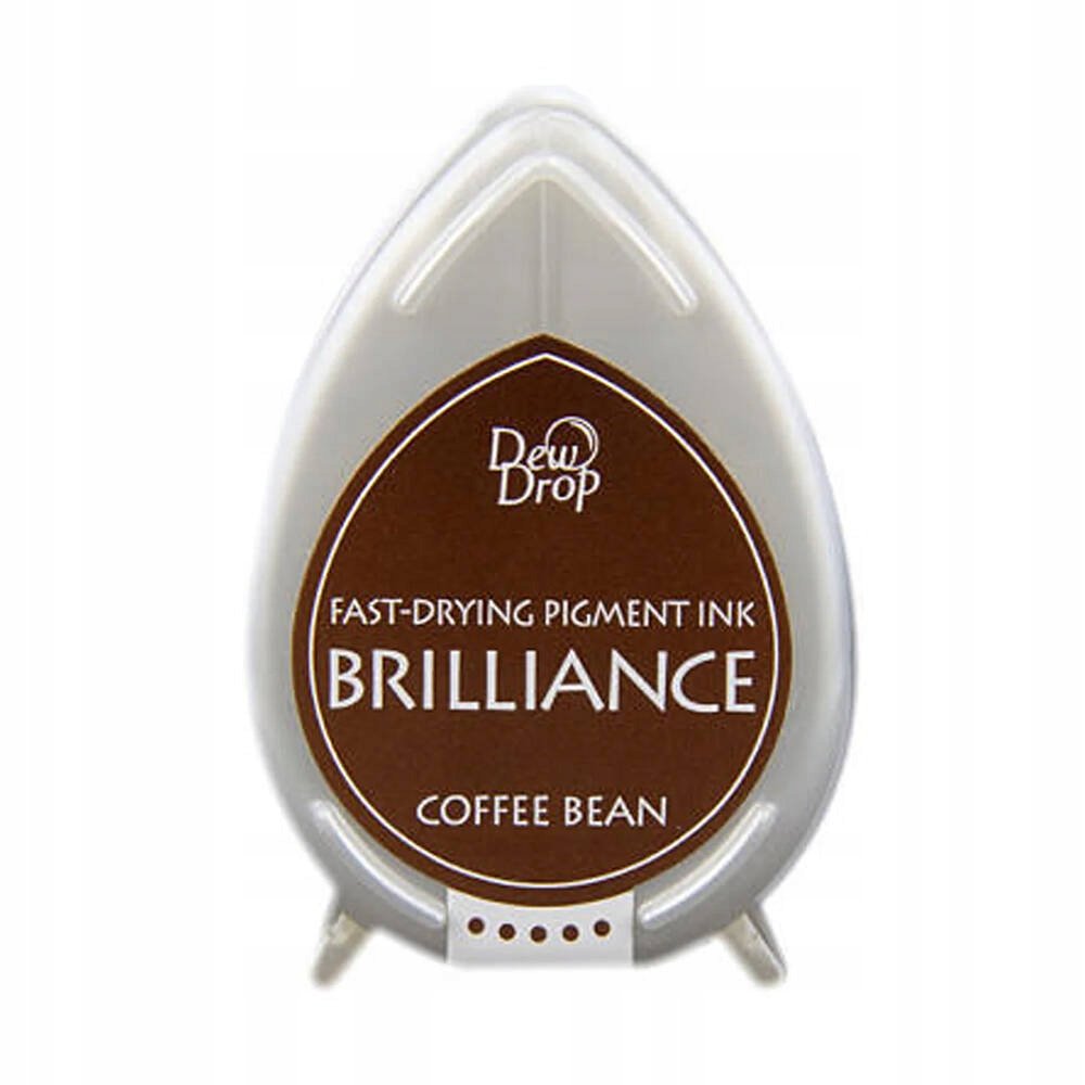 Szybkoschnący TUSZ PIGMENTOWY Brilliance Drop - Coffe Bean - Tsukineko