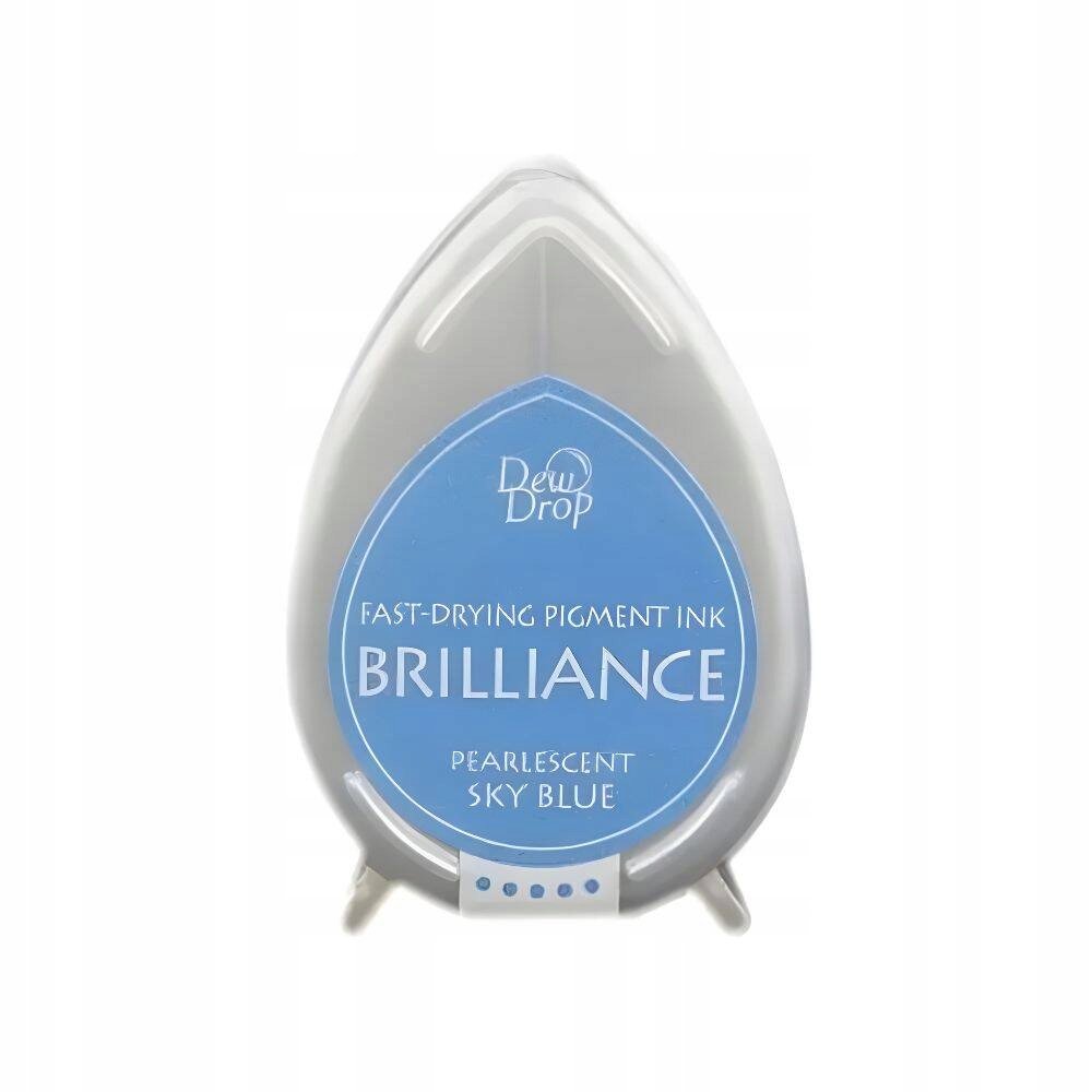 Szybkoschnący TUSZ PIGMENTOWY Brilliance Drop Pearlescent Sky Blue