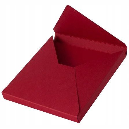 Pudełko/koperta 3D czerwona 15x15x1,5